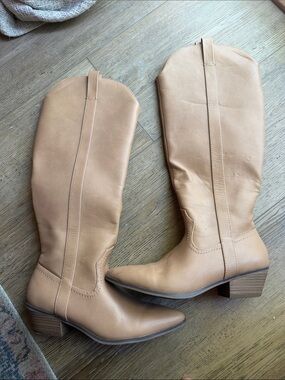 Target Women's Over-the-Knee Boots in Light Tan